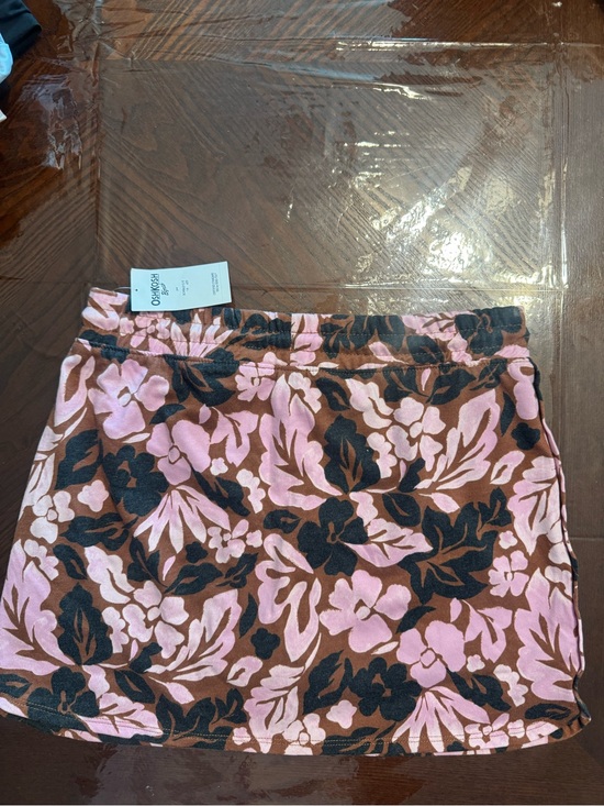 OshKosh B'gosh Other - OshKosh B'gosh Pink, Brown & Black Floral Skirt